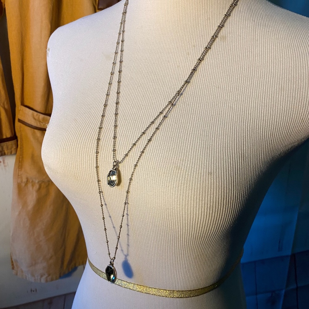 Uno de 50 Double Swarovski Necklace